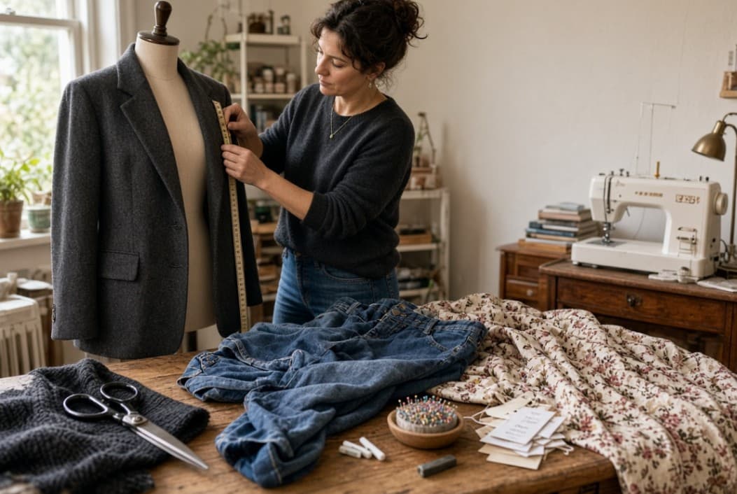How to Alter Thrift Clothes to Fit You Perfectly