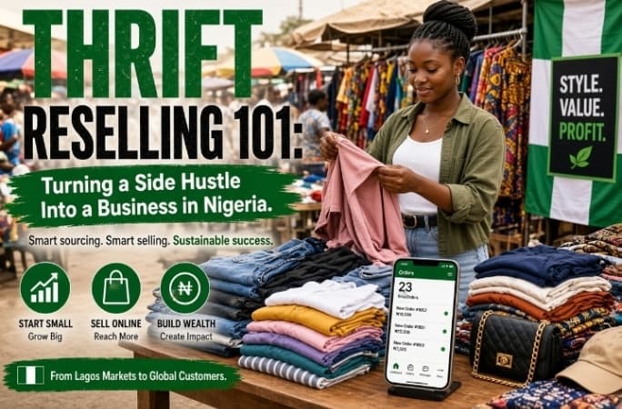 Thrift Reselling 101: Turning a Side Hustle Into a Business in Nigeria