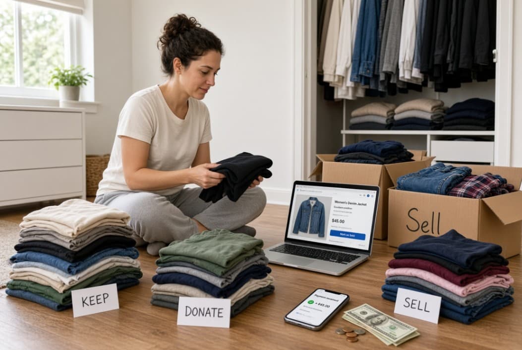 How to Declutter Your Wardrobe and Make Money in One Weekend